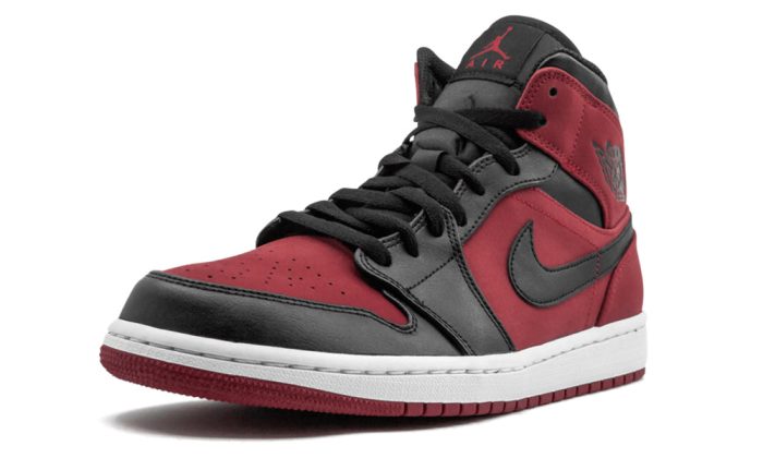 Air Jordan 1 Mid “Gym Red Black” - Dubai Sneakers