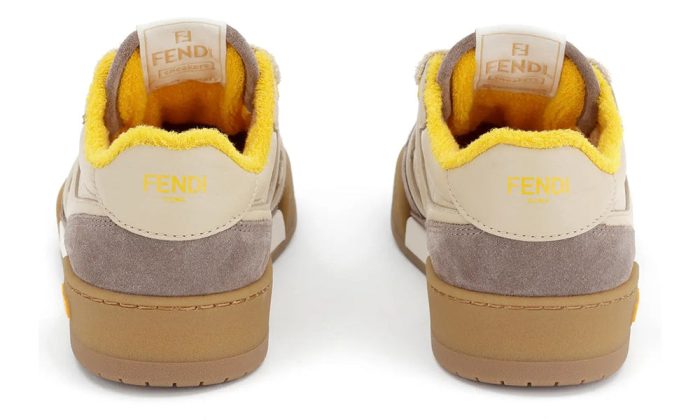 Fendi Match Low Top Sneaker "Giallo" - Dubai Sneakers