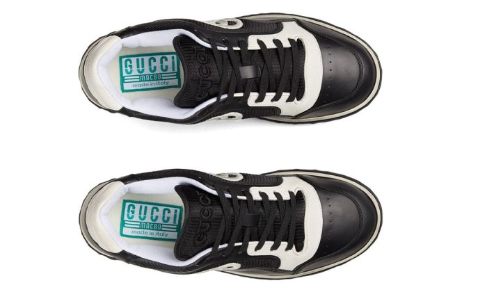 Gucci Mac80 Low-Top Sneakers "Black" - Dubai Sneakers