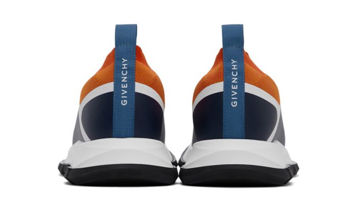 Givenchy Orange Spectre Knit Sneakers - Dubai Sneakers