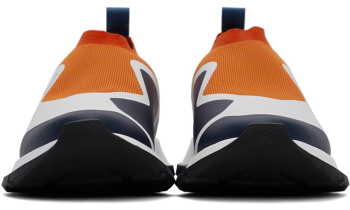 Givenchy Orange Spectre Knit Sneakers - Dubai Sneakers