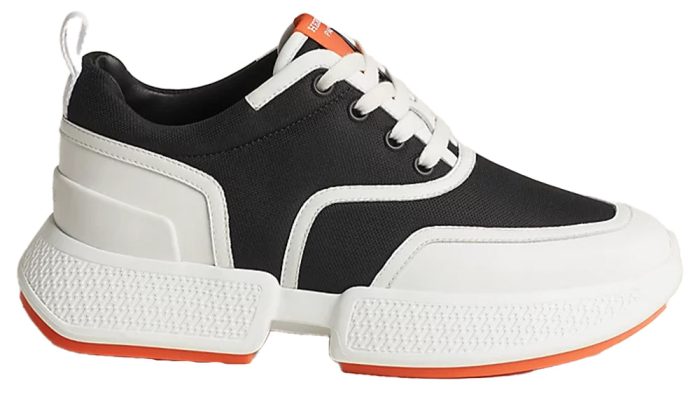 Hermes Giga sneaker "Orange Black" - Dubai Sneakers