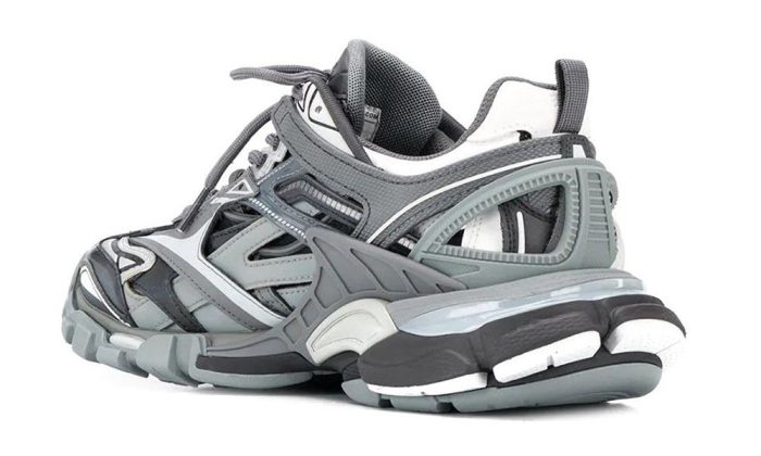 Balenciaga Track.2 Sneaker "Grey/Black" - Dubai Sneakers