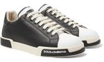 Dolce & Gabbana Leather Sneakers "Black" - Dubai Sneakers