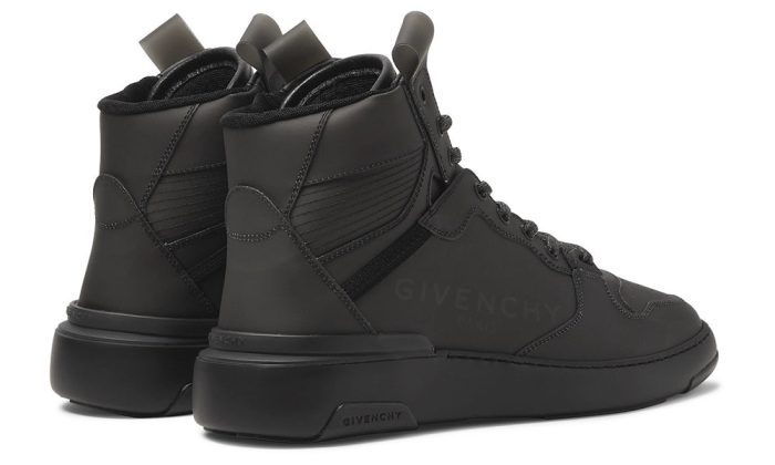 Givenchy Wing Leather-Trimmed Rubber Sneakers - Dubai Sneakers