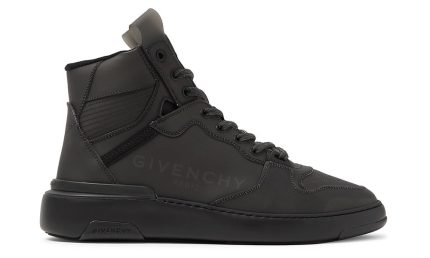 Givenchy Wing Leather-Trimmed Rubber Sneakers - Dubai Sneakers