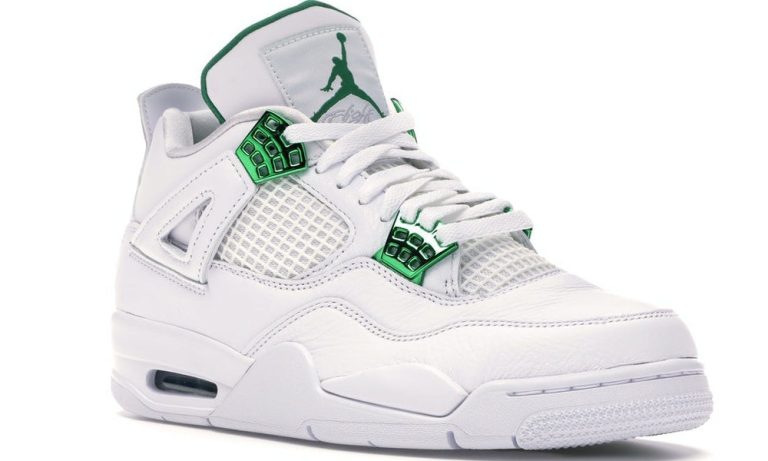 Nike Air Jordan 4 Retro 'Green Metallic' - Dubai Sneakers