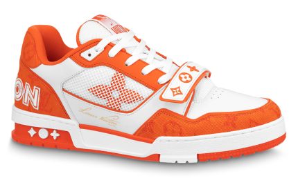 Louis Vuitton Trainer Sneaker "Orange" - Dubai Sneakers