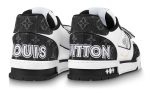 Louis Vuitton Trainer Sneaker "Black - White" - Dubai Sneakers