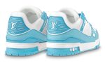 Louis Vuitton Trainer Sneaker "Sky Blue" #1AA6X3 - Dubai Sneakers