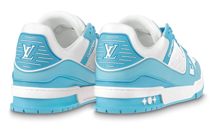 LV Trainer Sneaker "Sky Blue" #1AA6X3 - Dubai Sneakers