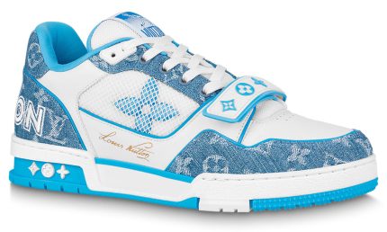 Louis Vuitton Trainer Sneaker "Blue" #1A9ZI2 - Dubai Sneakers