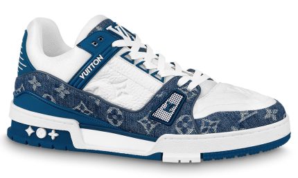 Louis Vuitton Trainer Sneaker "Blue" #1A9JGV - Dubai Sneakers