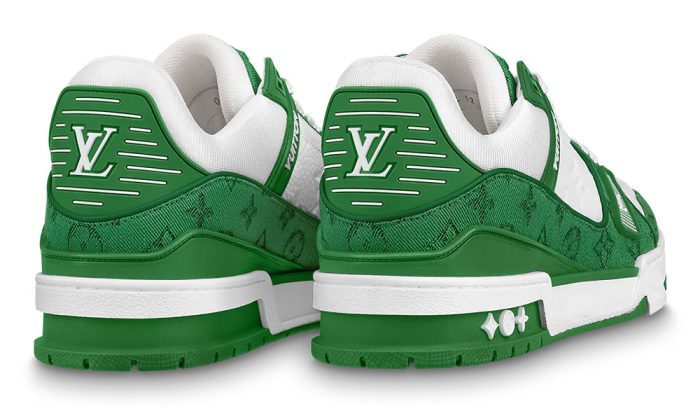 LV Trainer Sneaker "Green" #1A9JHZ - Dubai Sneakers