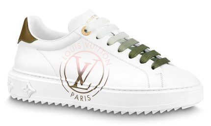 Louis Vuitton Time Out Trainer "Khaki Green" - Dubai Sneakers