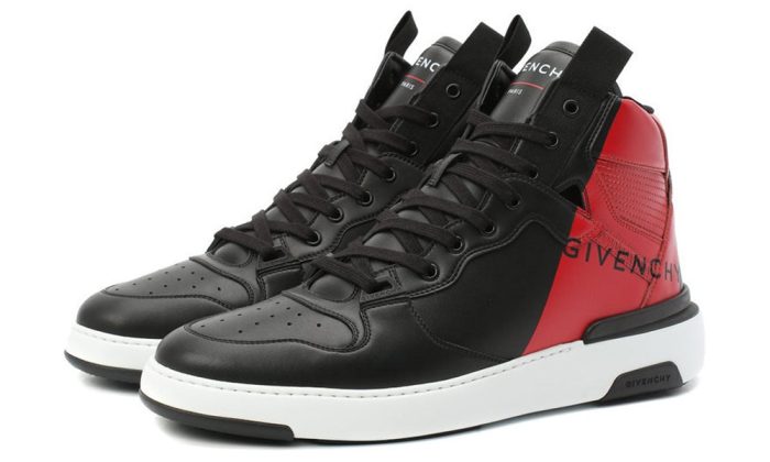 GIVENCHY | Bi-color Leather Street Style Sneakers - Dubai Sneakers