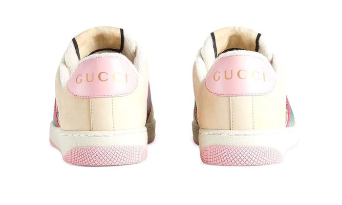 Gucci crystal-embellished GG Screener sneakers - Dubai Sneakers