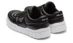 Prada padded leather sneakers 'Black' - Dubai Sneakers