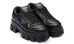 Prada Soft 55mm leather lace-up shoes - Dubai Sneakers