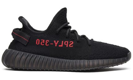 Yeezy Boost 350 V2 “Black/Red” - Dubai Sneakers