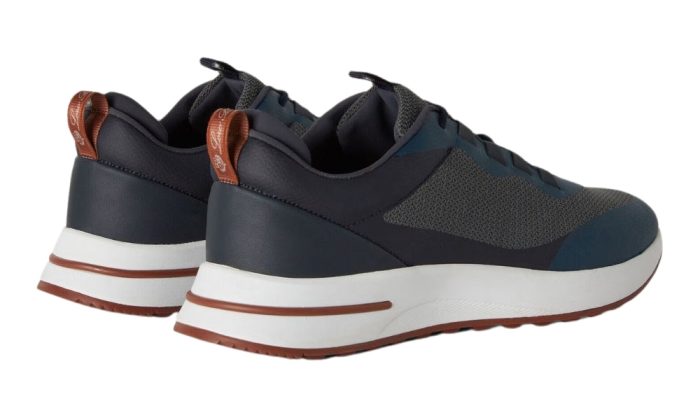 LORO PIANA Week-End Walk Sneakers "Charcoal Blue " - Dubai Sneakers