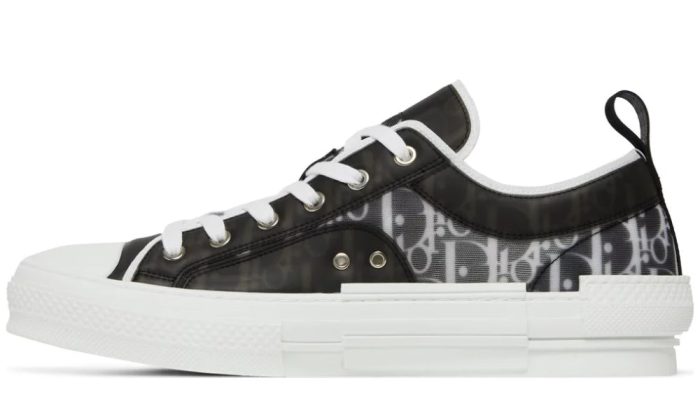 Dior B23 Low 'Dior Oblique - Charcoal' - Dubai Sneakers