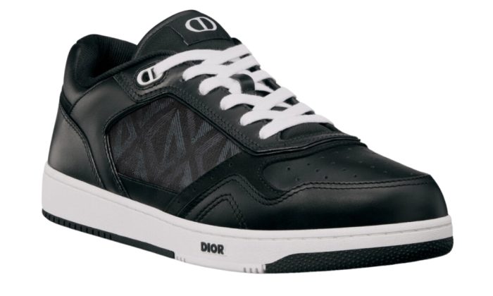 Dior B27 Low 'Black Smooth - White' - Dubai Sneakers