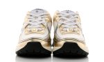 Chanel Fabric & Laminated White, Gold & Silver Low Top Sneakers - Dubai Sneakers