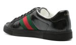 Gucci  Ace GG Crystal canvas sneakers 'Black' - Dubai Sneakers