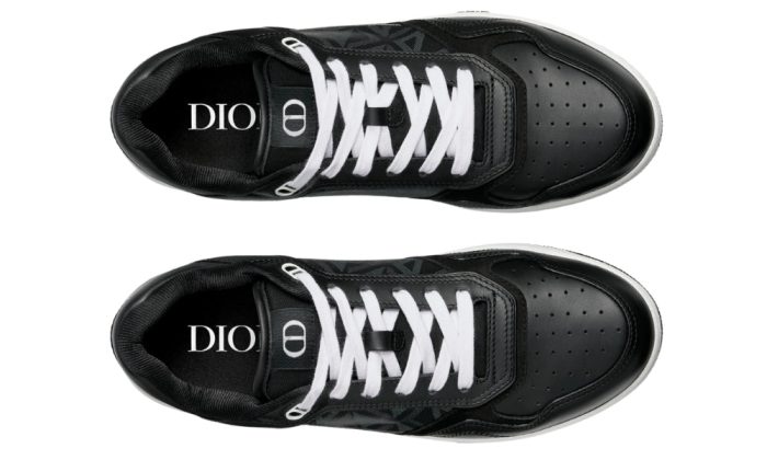 Dior B27 Low 'Black Smooth - White' - Dubai Sneakers