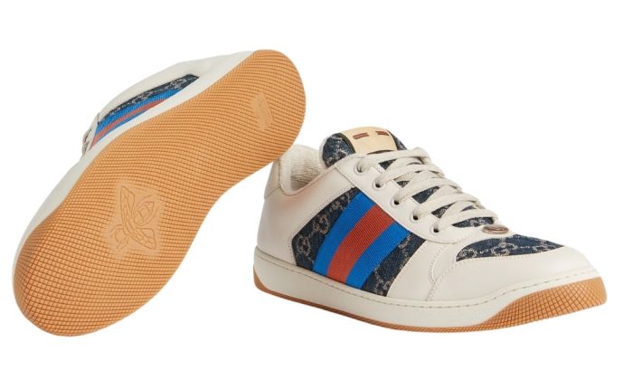 Gucci Screener 'Blue - Ivory' - Dubai Sneakers