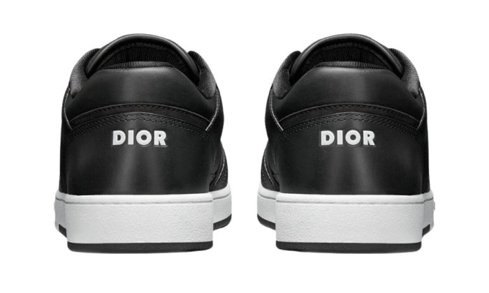 Dior B27 Low 'Black Smooth - White' - Dubai Sneakers