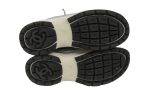 Chanel Fabric & Laminated Light Gray & Silvered Low Top Sneakers - Dubai Sneakers