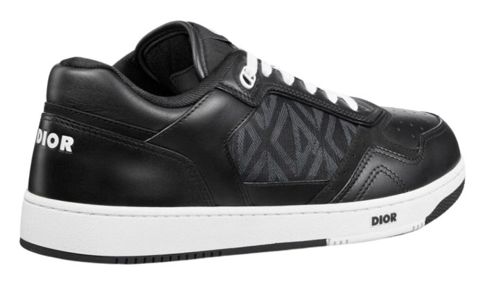 Dior B27 Low 'Black Smooth - White' - Dubai Sneakers