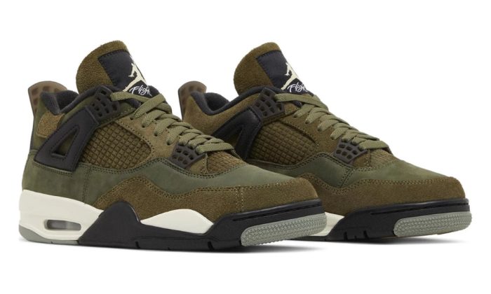 Air Jordan 4 Retro SE 'Craft - Olive' - Dubai Sneakers