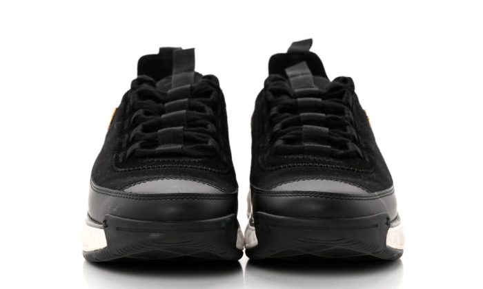 Chanel Velvet Calfskin & Mixed Fibers Sneaker 'Black' - Dubai Sneakers