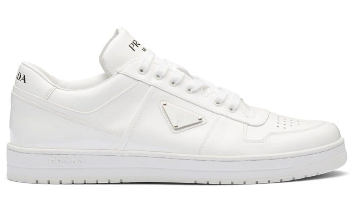 Prada Downtown Leather 'White' - Dubai Sneakers