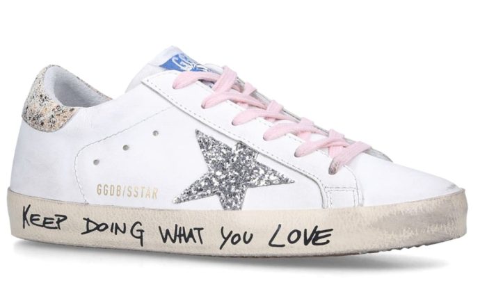 GOLDEN GOOSE  Leather Superstar Sneakers - Dubai Sneakers