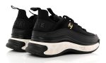 Chanel Velvet Calfskin & Mixed Fibers Sneaker 'Black' - Dubai Sneakers