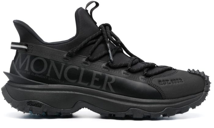 Moncler Trailgrip Lite 2 Sneakers 'Black' - Dubai Sneakers