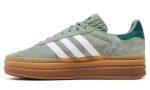 Adidas Gazelle Bold 'Silver Green Gum' - Dubai Sneakers