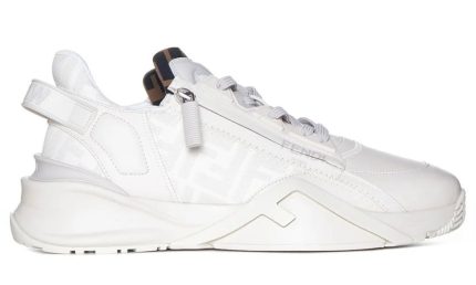 Fendi Fendi Flow Low-Top Sneakers "White" - Dubai Sneakers