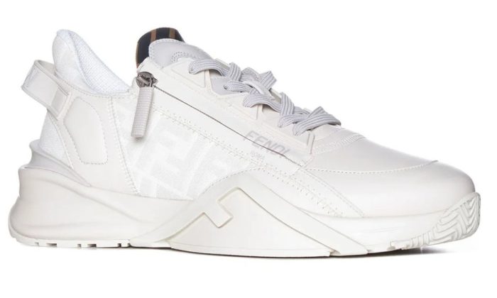 Fendi Fendi Flow Low-Top Sneakers "White" - Dubai Sneakers