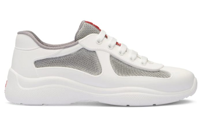 Prada America's Cup panelled "White Grey" - Dubai Sneakers