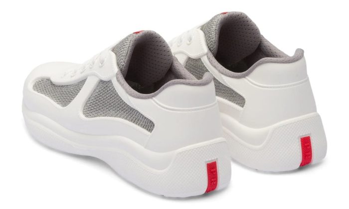 Prada America's Cup panelled "White Grey" - Dubai Sneakers