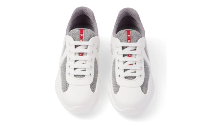 Prada America's Cup panelled "White Grey" - Dubai Sneakers