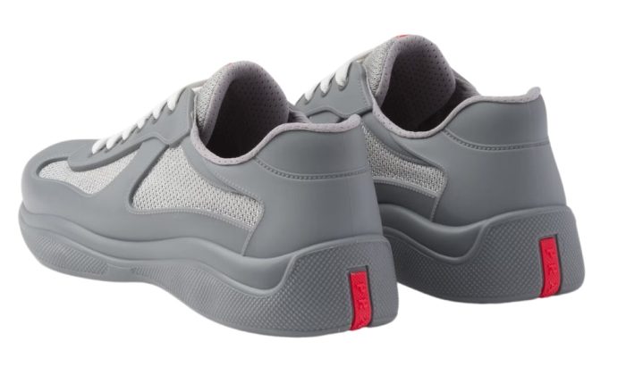 Prada America's Cup panelled "Grey" - Dubai Sneakers