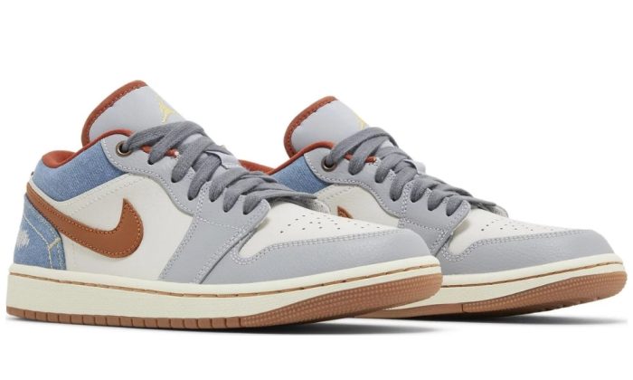 Air Jordan 1 Low 'Phantom Denim' - Dubai Sneakers